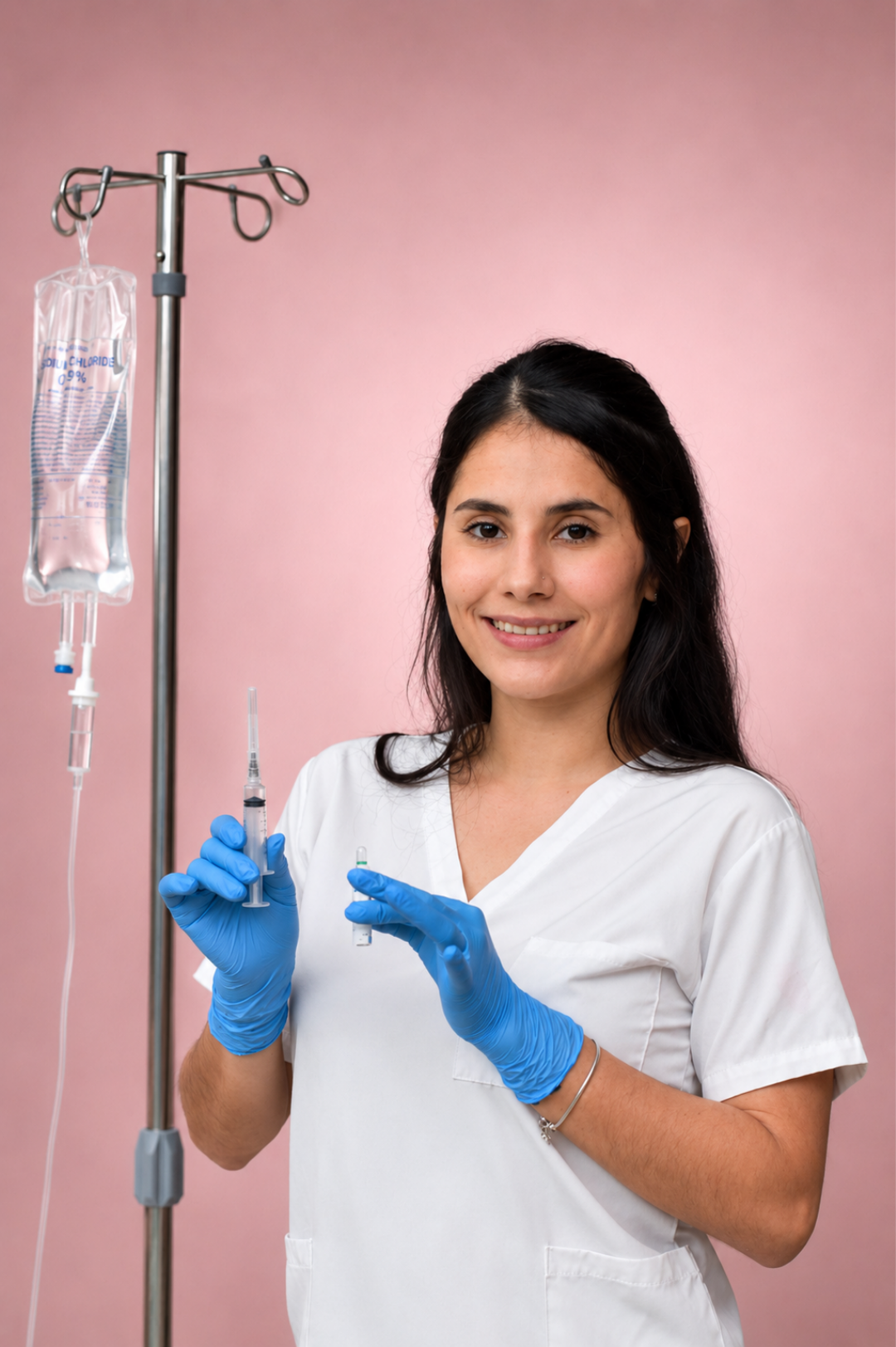 Mariam Enfermera en servicio profesional
